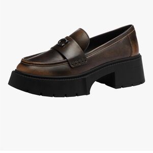 SALE!! COACH loafers LIKE NEW size 7.5 in “loved Leather/Black”